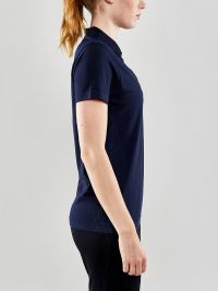 Sport Poloshirt Damen in Dunkelblau